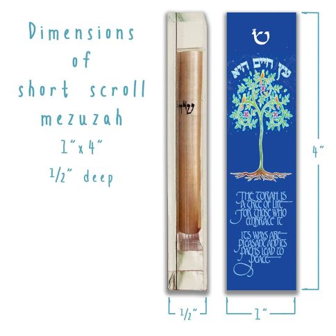 Tree of Life Mezuzah