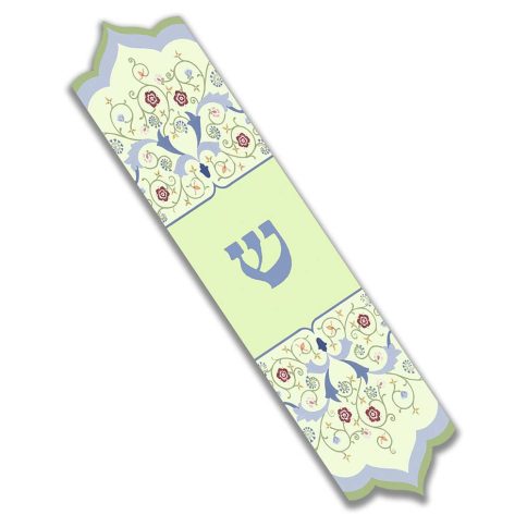 Floral Arabesque Mezuzah