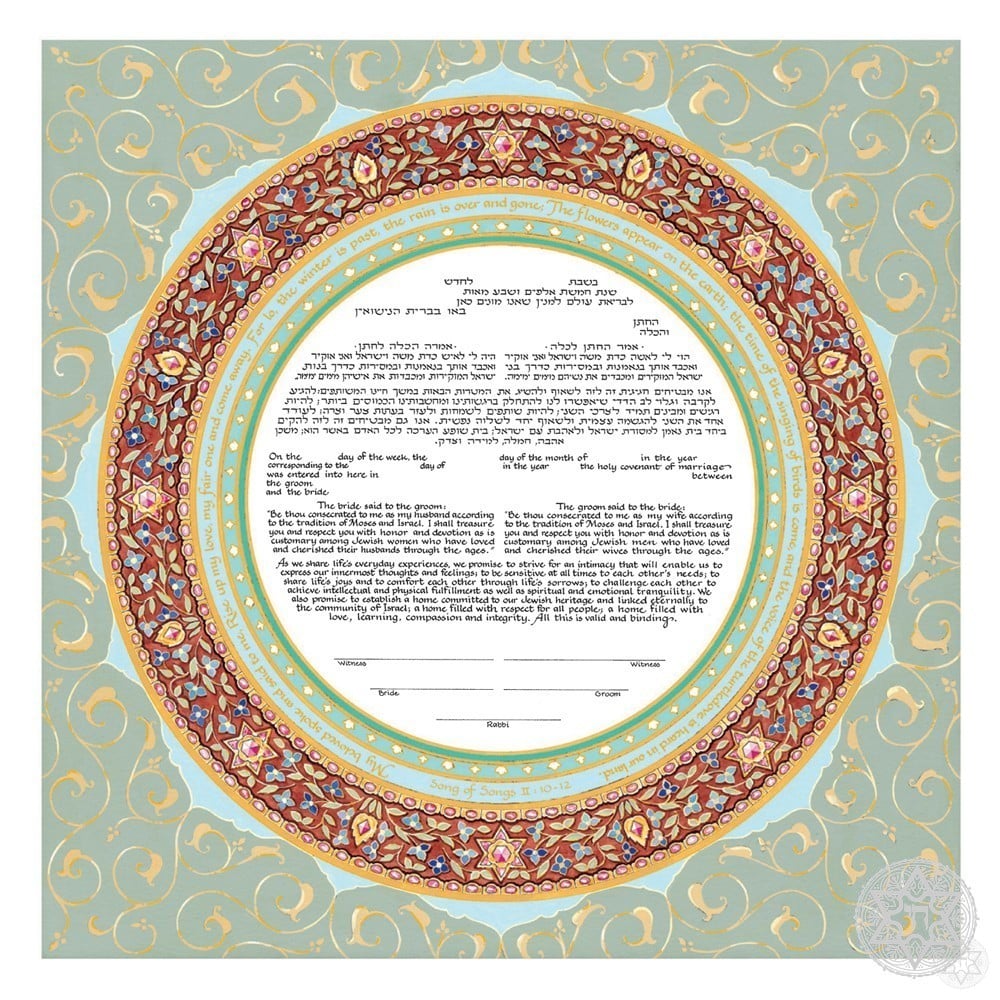 09-2 Ring of Joy Ketubah