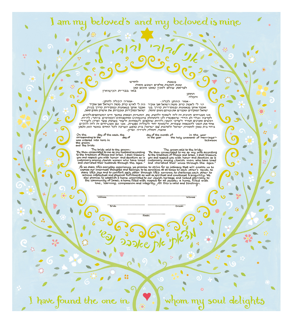 10-2 Soulmates Ketubah