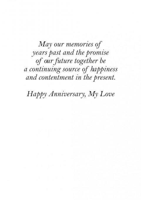 Anniversary Greeting Card