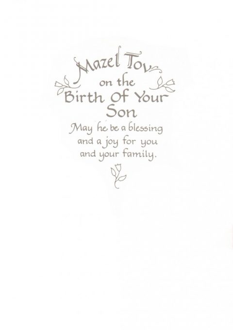 Baby Boy Greeting Card