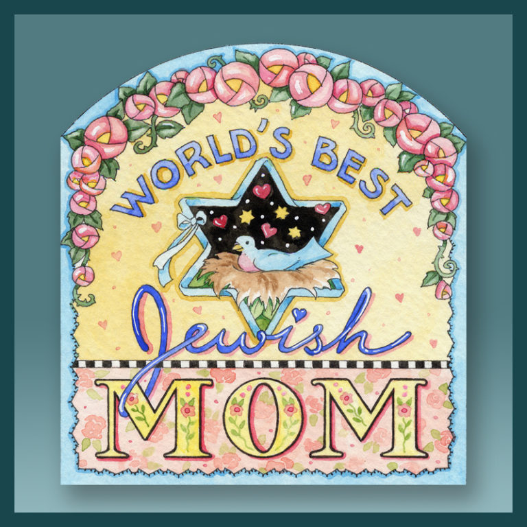 Best Jewish Mom Caspi Cards & Art