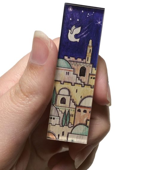 Jerusalem Car Mezuzah