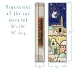 Jerusalem Car Mezuzah