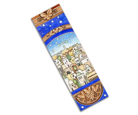 Antique Jerusalem Car Mezuzah