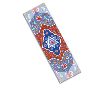 Small Arabesque Car Mezuzah