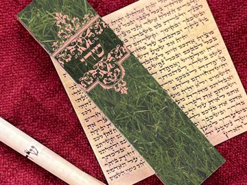 Summer Grass Mezuzah