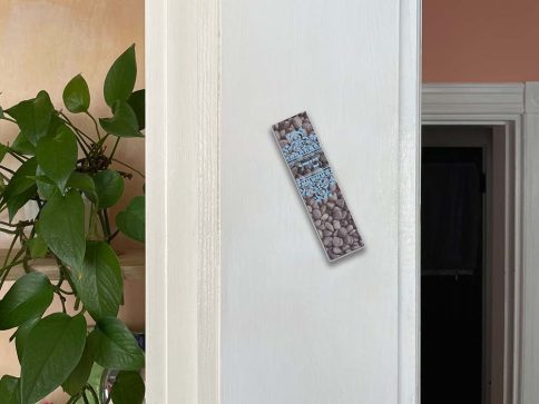 River Stones Mezuzah