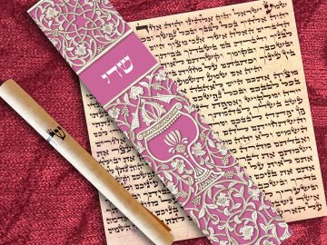 Rose Goblet Mezuzah