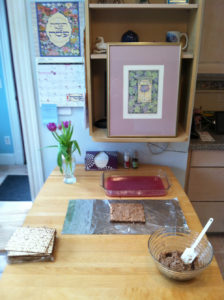 Matza Cake Ready to Layer
