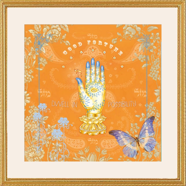 Hamsa Framed Art