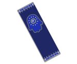 Royal Blue Hamsa Car Mezuzah