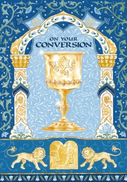 CV433 Conversion Goblet Illuminated Art Card by Mickie Caspi