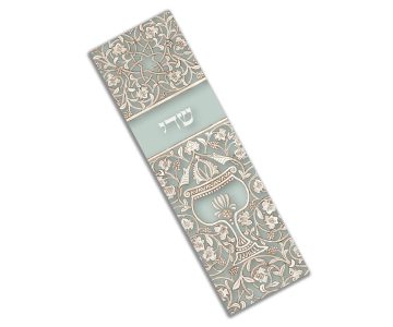 Opal Goblet Car Mezuzah