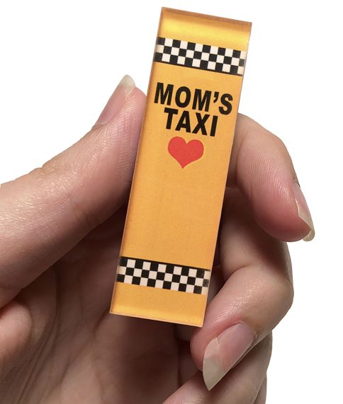 Moms Taxi Car Mezuzah