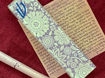 Floral Mezuzah