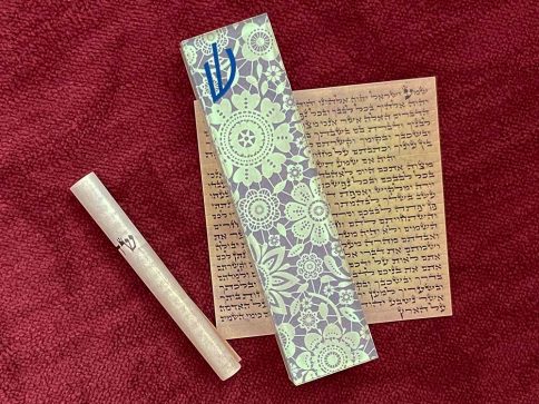 Floral Mezuzah