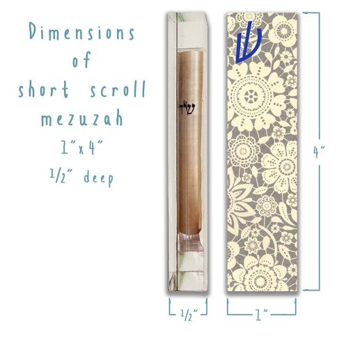 Floral Mezuzah