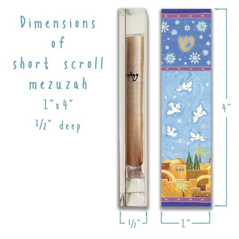 Mystic Jerusalem Mezuzah