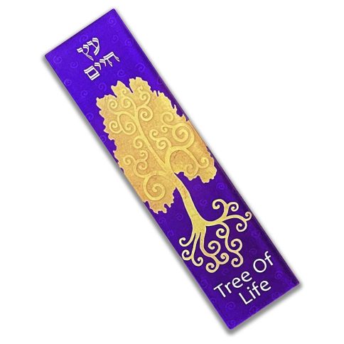 Gold Tree of Life Mezuzah