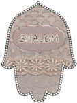 Hamsa Peace Key Chain