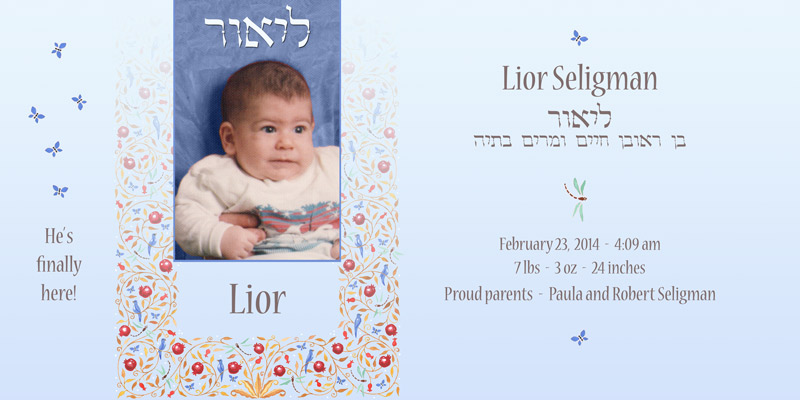 email baby announcement