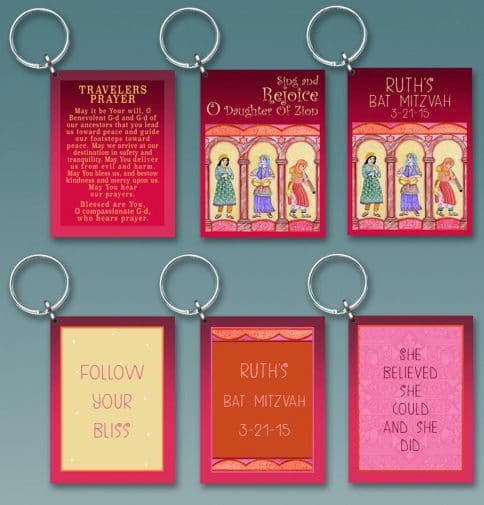 Rejoice CKC134 Custom Keychain Party Favors by Mickie Caspi