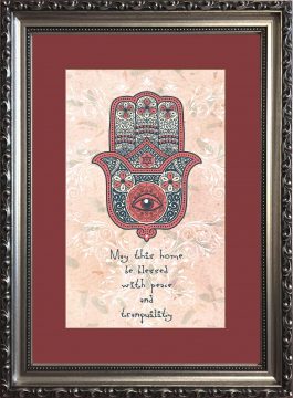 HB-12 Hamsa Home Blessing by Mickie Caspi