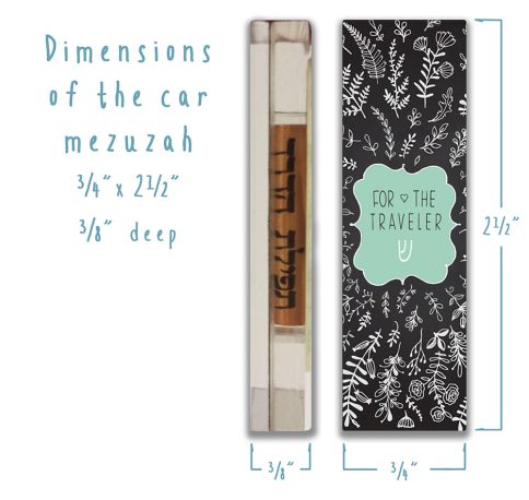 Traveler Car Mezuzah