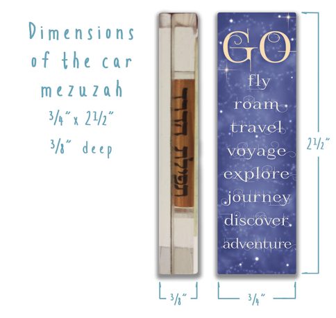 Go Roam Discover Car Mezuzah