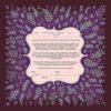 GK-19h WINE Natural Love Giclee Ketubah