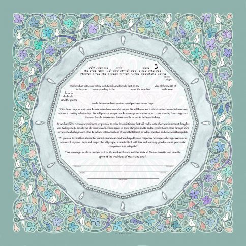 Shir HaShirim Giclee Ketubah