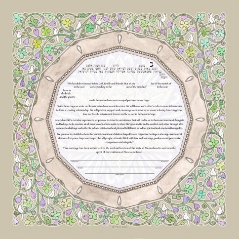 Shir HaShirim Giclee Ketubah