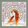 Eshet Chayil Art Nouveau Wall Art RED