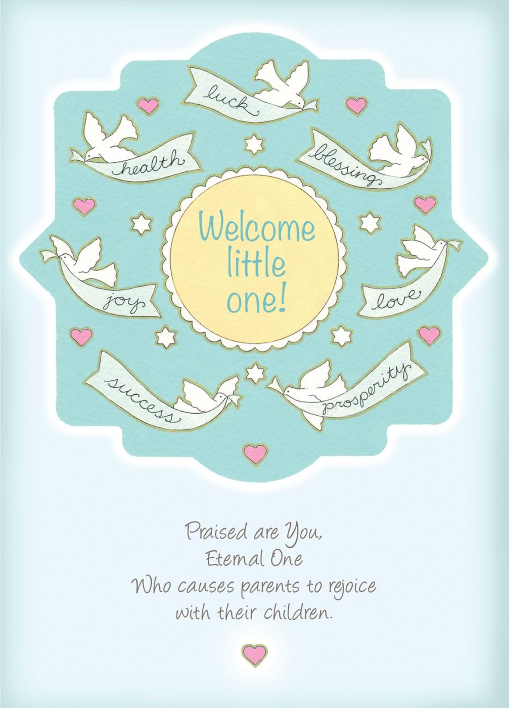 brand new new baby male parents A baby Son greetings card 