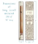 White Goblet Mezuzah