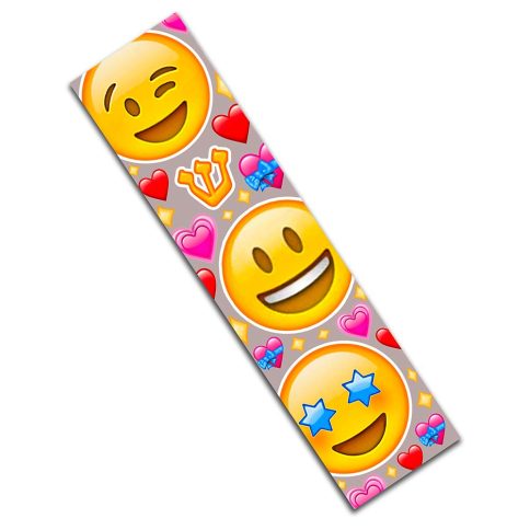 Smiley Hearts Mezuzah