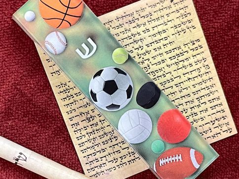 Green Sports Mezuzah