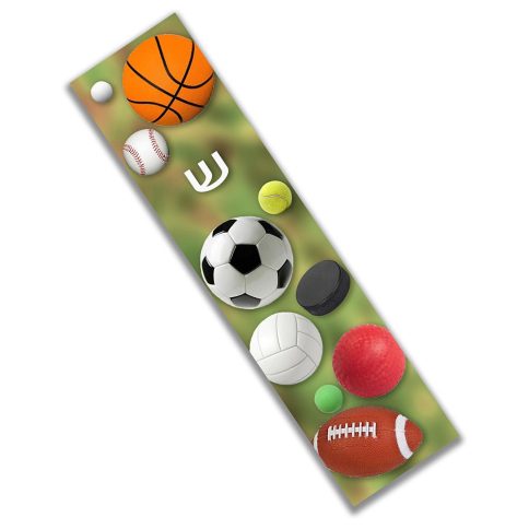 Green Sports Mezuzah