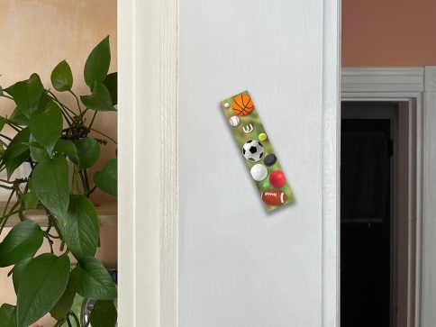 Green Sports Mezuzah