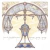 Lawyers Creed Nouveau Art Professions Gift by Mickie Caspi TWILIGHT