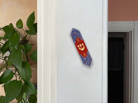 Jewelled Mezuzah