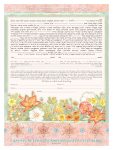 Summer Flowers Giclee Ketubah