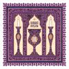 Shabbat Shalom Shabbat Candles Wall Art Fine Art Print PLUM