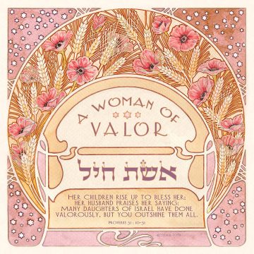 Woman of Valor Summer Wheat by Mickie PINK