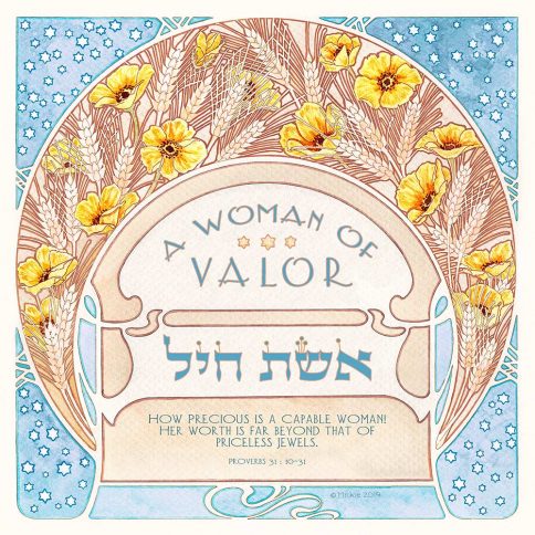 Woman of Valor Summer Wheat by Mickie SKY