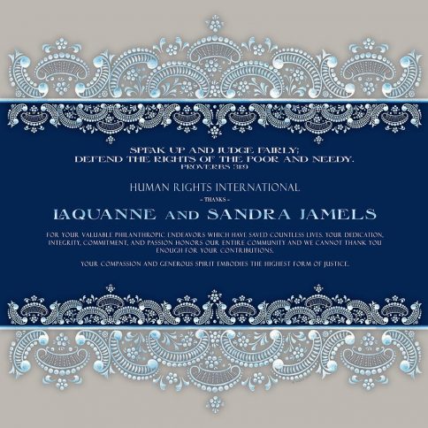 Personalized Honoree Scroll Gift by Mickie Caspi Midnight
