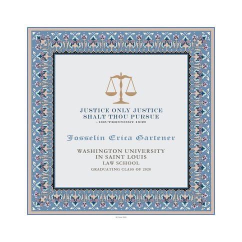 Personalized Lawyers Creed Graduate Classic Ocean