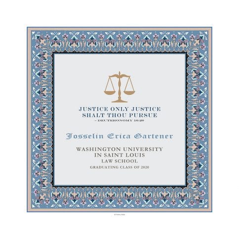 Personalized Lawyers Creed Graduate Diploma Ocean